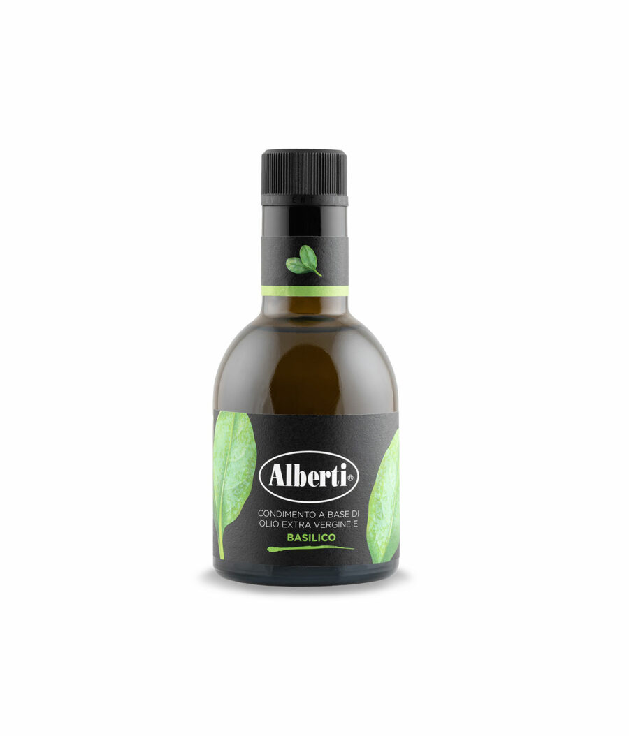 CONDIMENTO A BASE DI OLIO EVO E BASILICO