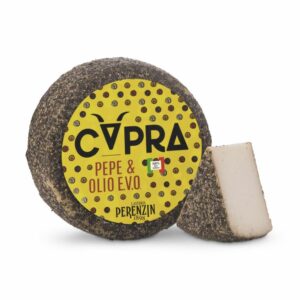 FORMAGGIO DI CAPRA IN PEPE E OLIO EVO